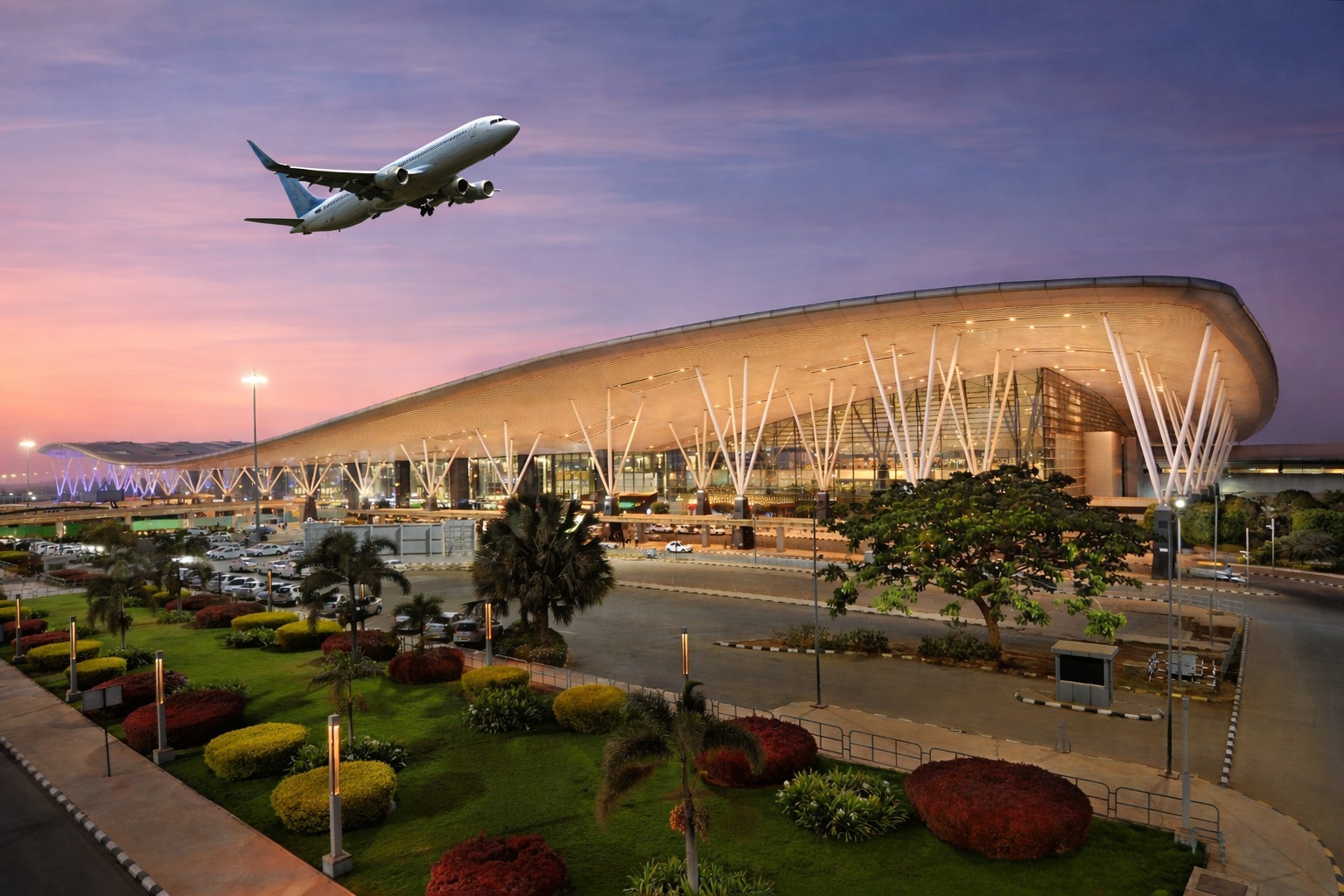 Bangalore Airport route image
